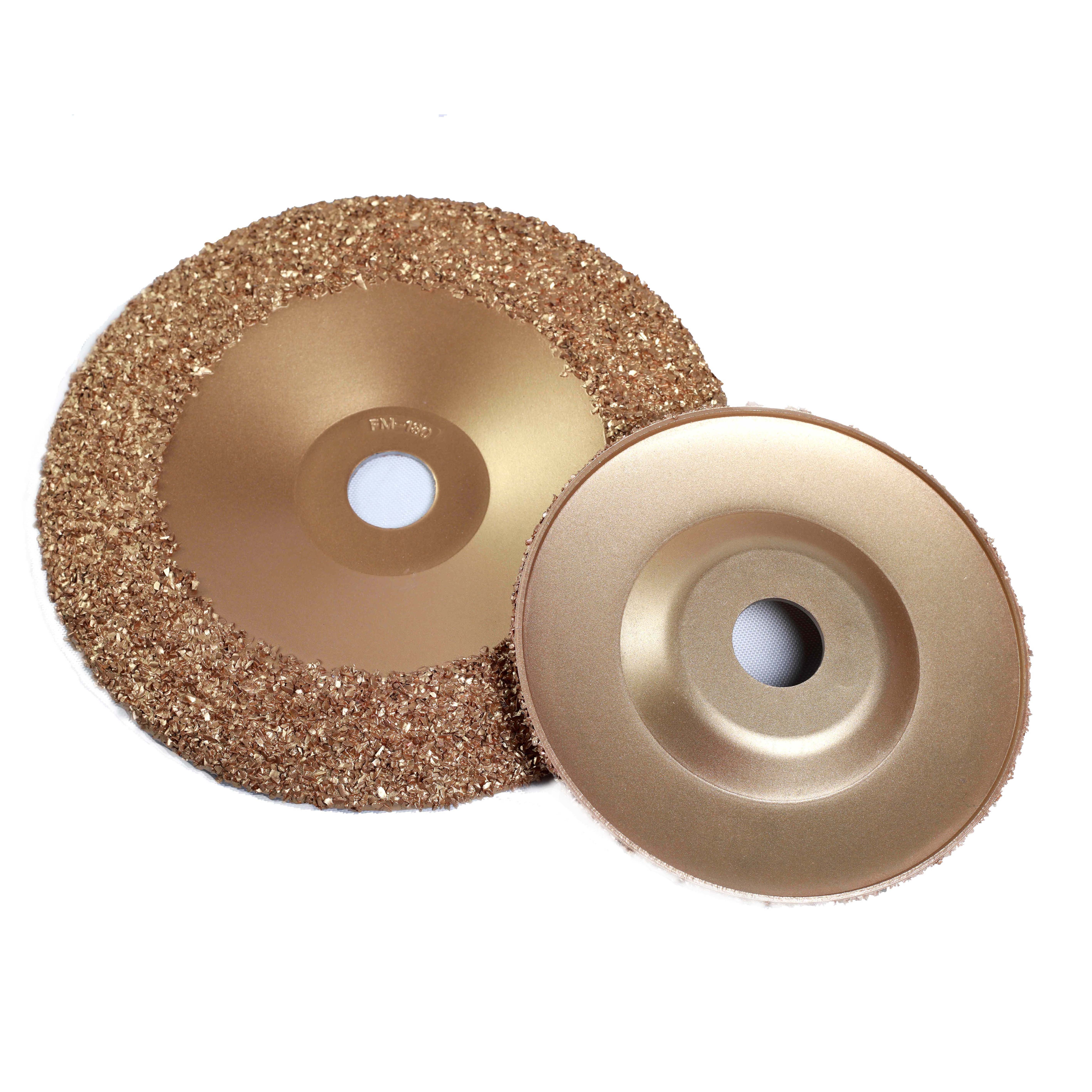 Tungsten carbide buffing disc 125mm